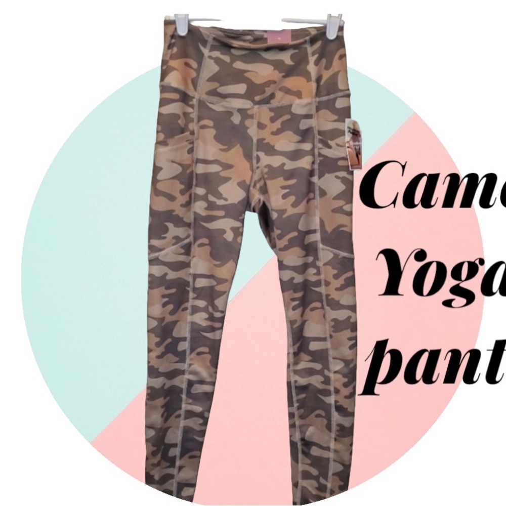 COPY - Camo Yoga Pants